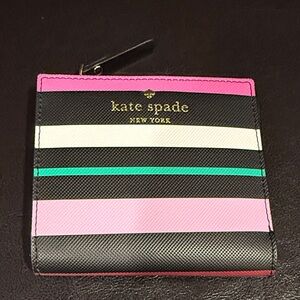 Kate Spade Multicolor Striped Wallet
